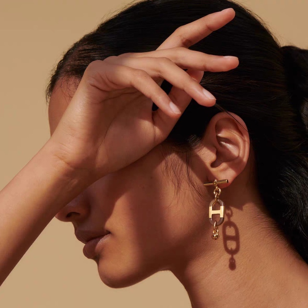 Hermes women's earrings